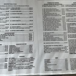 La Paws Restaurant - Menu
