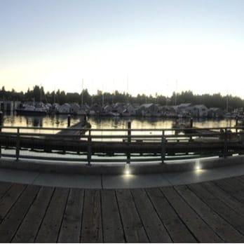 Percival Landing Park - From a park bench facing water at dusk on a nice summer evening. - Parks Near Me - Olympia, Washington Percival Landing Park - From a park bench facing water at dusk on a nice summer evening. - Parks Near Me - Olympia, Washington