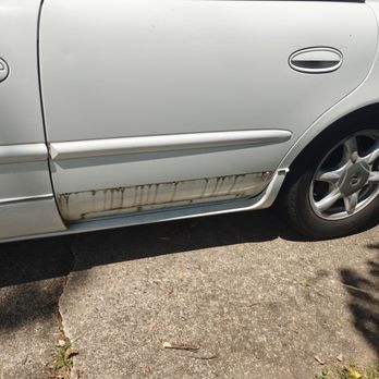 Whistle Express Car Wash - Missing molding - Car Wash Near Me - Greensboro, North Carolina
