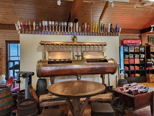 Photo of Leinie Lodge - Chippewa Falls, WI, US. the inside of the lodge