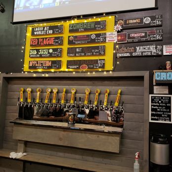 Epidemic Ales - Menu as of Feb 2019 - Breweries Near Me - Concord, California