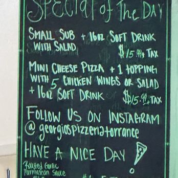 Georgio's Pizzeria - Pizza Near Me - Torrance, California Georgio's Pizzeria - Pizza Near Me - Torrance, California
