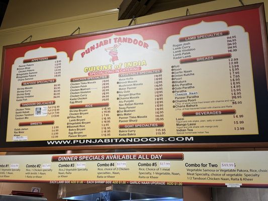 Menu photo 3 Punjabi Tandoor Anaheim, CA