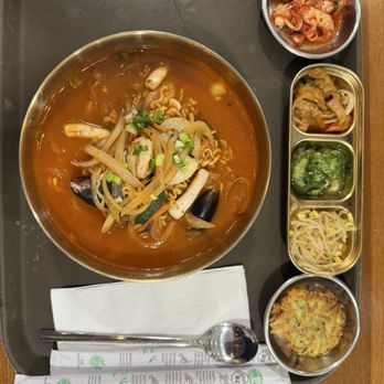 Yoo’s Place - Seafood noodle soup - Korean Near Me - Westminster, California