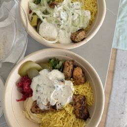 Chicken Kabob Plate