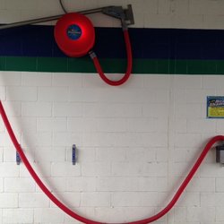 Mill Plain Self Serve Car Wash - Air Shammee's in each Bay. Dry your Car When Done Washing.