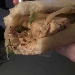 Grilled chicken breast sauteed onions Peppers provolone cheese fresh roll #simple healthy delicious affordable