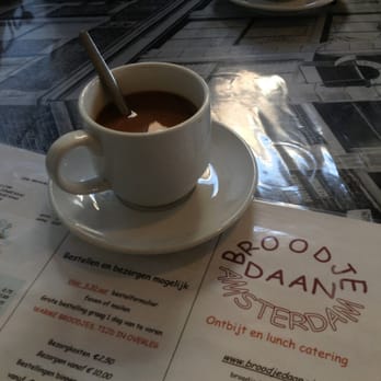 Broodje Daan - Dutch only menu. Coffee is pretty good! - Coffee & Tea Near Me - Amsterdam, New Hampshire Broodje Daan - Dutch only menu. Coffee is pretty good! - Coffee & Tea Near Me - Amsterdam, New Hampshire