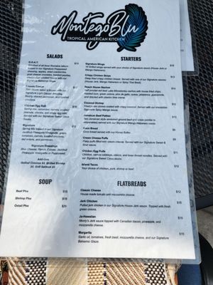 Menu photo 2 Montego Blu Excelsior, MN