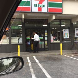 7-Eleven - I was parked on the public street. I spent $15 in there. He yelled at me "IF YOU WANT TO READ THE NEWSPAPER DO IT AT HOME."