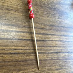 Birchwood Restaurant - What a cute tooth pick
