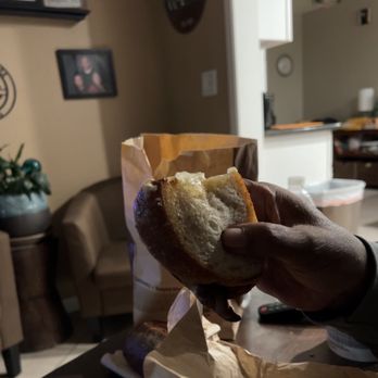Panera Bread - 1/2 of steak sandwich.  Supposed to be on a baguette, but they said they were out. - Sandwiches Near Me - Walnut, California