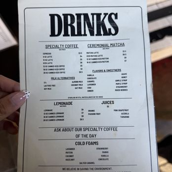 OchoCielos - Drink menu - Coffee & Tea Near Me - San Juan, Puerto Rico OchoCielos - Drink menu - Coffee & Tea Near Me - San Juan, Puerto Rico