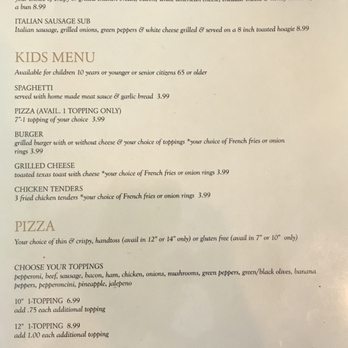 T-Moe's Pizza - Menu Page 3 - Pizza Near Me - Johnston City, Illinois