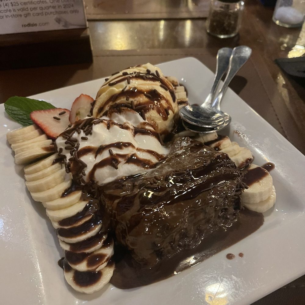 Rodizio Grill Brazilian Steakhouse Estero - Chocolate cake - Steakhouses Near Me - Estero, Florida Rodizio Grill Brazilian Steakhouse Estero - Chocolate cake - Steakhouses Near Me - Estero, Florida