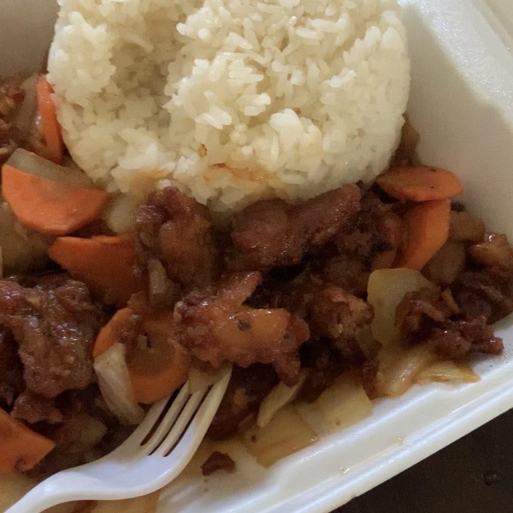 Pho DJ - Orange chicken with white rice - Vietnamese Near Me - Riverside, California Pho DJ - Orange chicken with white rice - Vietnamese Near Me - Riverside, California