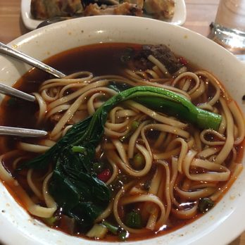 Grandma’s Kitchen - Beef noodle soup excellent broth... huge serving for regular size - Bubble Tea Near Me - Newton, Massachusetts Grandma’s Kitchen - Beef noodle soup excellent broth... huge serving for regular size - Bubble Tea Near Me - Newton, Massachusetts