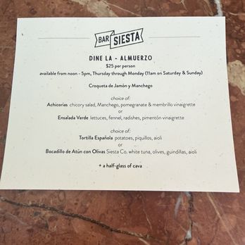Bar Siesta - Spanish Near Me - Los Angeles, California Bar Siesta - Spanish Near Me - Los Angeles, California