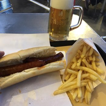 Maximilian - The Christorra Saussage and fries - Sandwiches Near Me - Barcelona, B Maximilian - The Christorra Saussage and fries - Sandwiches Near Me - Barcelona, B