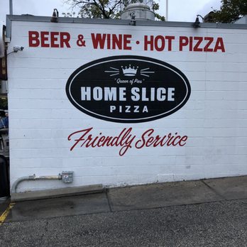 Home Slice Pizza - Side Wall of the Restaurant! - Pizza Near Me - Austin, Texas Home Slice Pizza - Side Wall of the Restaurant! - Pizza Near Me - Austin, Texas