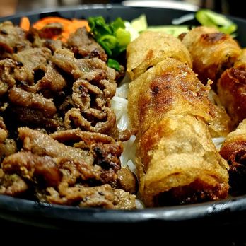 Pho 79 Restaurant - Grilled pork bun with egg rolls - Vietnamese Near Me - Westminster, California