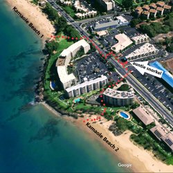 Auntie Snorkel - Kihei - Walk to Kamaole Beach 1 or Kamaole Beach 2 in 2 minutes from our shop.