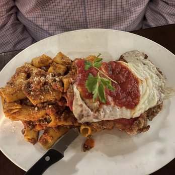Avvio Ristorante - Veal parmigiana - New American Near Me - Cranston, Rhode Island