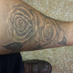 Devil’s Ink Tattoos - Healed. Approximately a year and a half after getting it done.