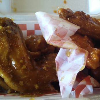 Wings Cafe - 3 shanghai bourbon and 3 firecracker - New American Near Me - Kansas City, Missouri Wings Cafe - 3 shanghai bourbon and 3 firecracker - New American Near Me - Kansas City, Missouri