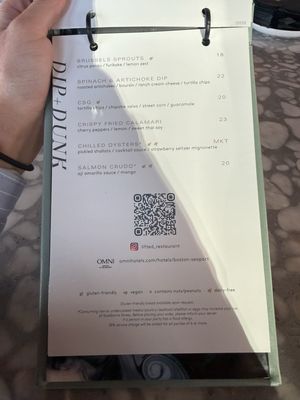 Menu photo 1 Lifted Restaurant Boston, MA Menu photo 1 Lifted Restaurant Boston, MA