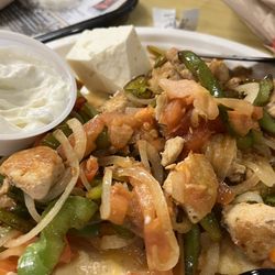 Goodies Of Milford - Chicken souvlaki (pita under)