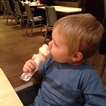 Habit Burger & Grill - My best buddy enjoying some ice cream! - Burgers Near Me - Redding, California