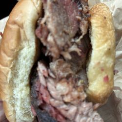 City Barbeque - Brisket sandwich