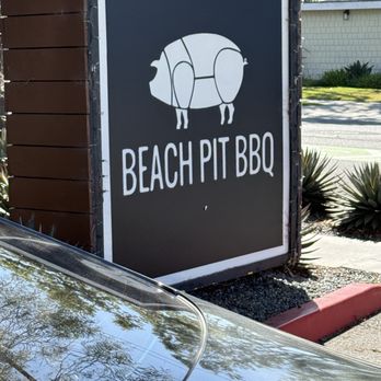 Beach Pit BBQ - Sign - Barbeque Near Me - Costa Mesa, California Beach Pit BBQ - Sign - Barbeque Near Me - Costa Mesa, California