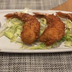 Shepherd & Sims - Coconut shrimp appetizer