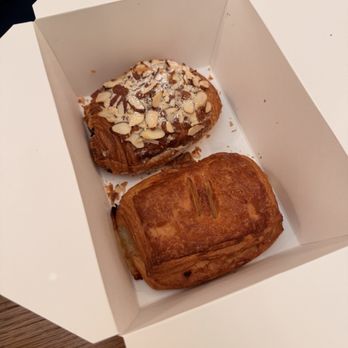 Eva's Bakery - Almond croissant and ham and cheese - Bakeries Near Me - Salt Lake City, Utah