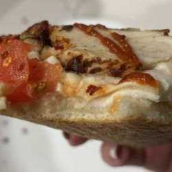 Lamppost Pizza - Undercooked crust