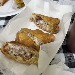 BBQ egg rolls