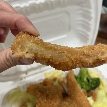 Ono Hawaiian BBQ - Super dry and hard katsu - Hawaiian Near Me - San Pedro, California Ono Hawaiian BBQ - Super dry and hard katsu - Hawaiian Near Me - San Pedro, California
