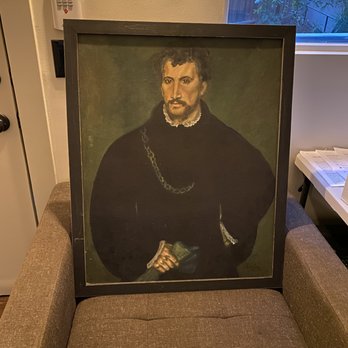 Quick Art Frame - A painting I had framed. - Framing Near Me - Studio City, California