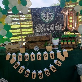Moni's Marvels - Starbucks Themed 11th Birthday - Party & Event Planning Near Me - Miami, Florida Moni's Marvels - Starbucks Themed 11th Birthday - Party & Event Planning Near Me - Miami, Florida