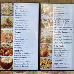 El Nopalito - Menu