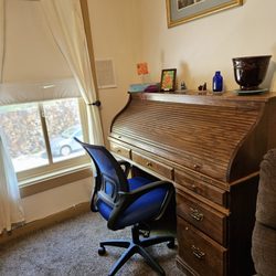 Rennie Smith, LMFT - My desk--where I plan and take care of details