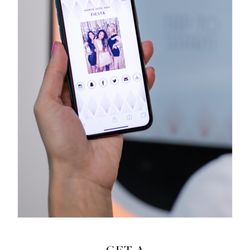 Triad Photo Booth - Have all your guests receive a custom link and message from you
