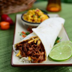 Dream Dinners - Southwest Pork Carnitas Wrap