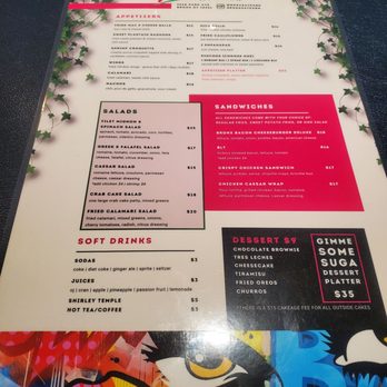 Rosa’s At Park - Menu - Latin American Near Me - Bronx, New York Rosa’s At Park - Menu - Latin American Near Me - Bronx, New York