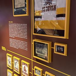 ASU hockey history proudly on display.