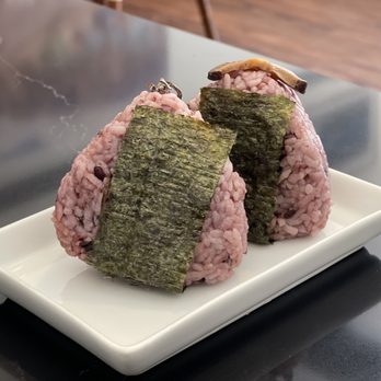 Fuji Restaurant and Bar - Konbu Onigiri and Maitaki Onigiri - Japanese Near Me - Boulder, Colorado