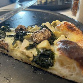 Crust & Roux - Mushroom pizza - Pizza Near Me - Las Vegas, Nevada