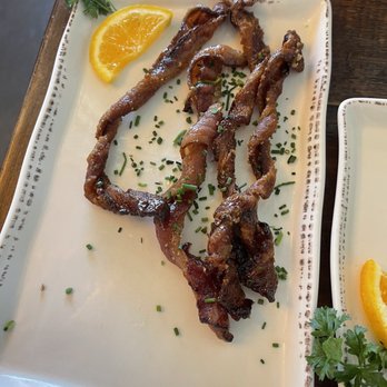 Perky Beans Coffee & PB Cafe - Some kind of crack bacon. Perfect texture and flavor. - Coffee & Tea Near Me - Leander, Texas Perky Beans Coffee & PB Cafe - Some kind of crack bacon. Perfect texture and flavor. - Coffee & Tea Near Me - Leander, Texas